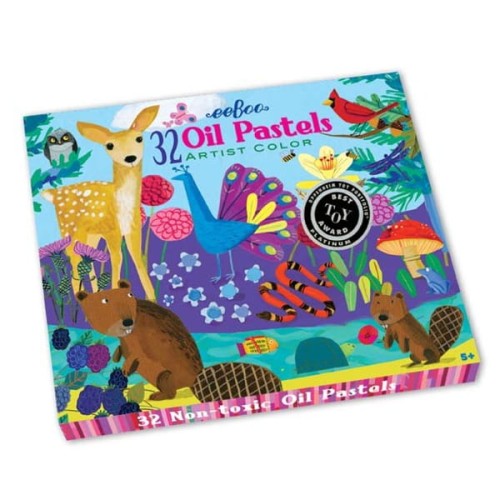 Kredki Pastele Life on Earth 32 szt. -eeBoo 