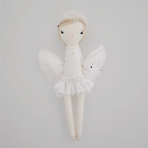 Lalka Nina - biały łabędź - BORAMIRI