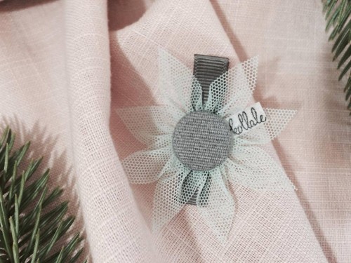  Spinka miętowy kwiatek