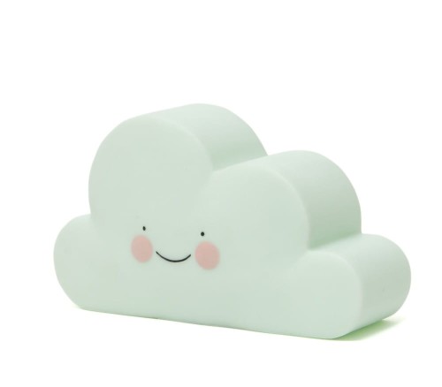 Lampka mini chmurka - miętowa
