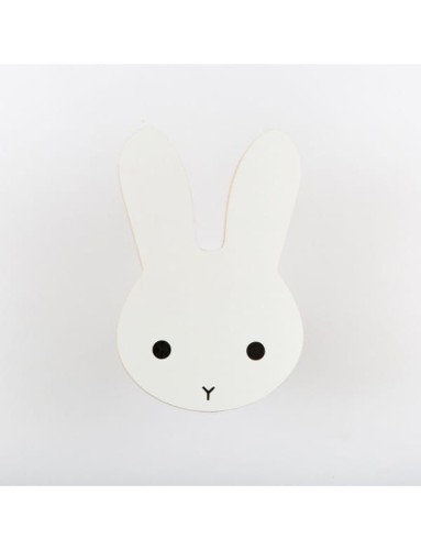 Wieszak królik - biały