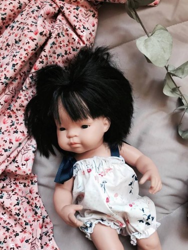 Bawełniany rampers w kwiatki