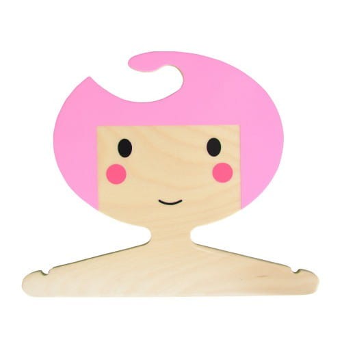 Dziecięcy wieszak projektu Red Hand Gang różowy