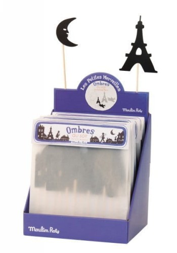 Teatrzyk cieni - Paryż nocą