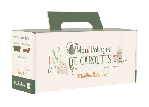 Zestaw Mój mały ogród warzywny - Marchewka - Moulin Roty
