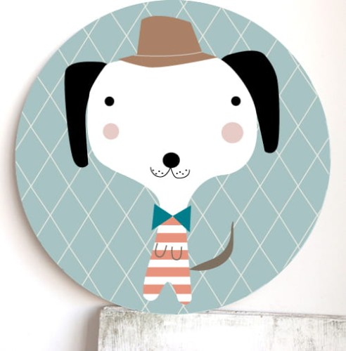 Plakat Piesek Elegant