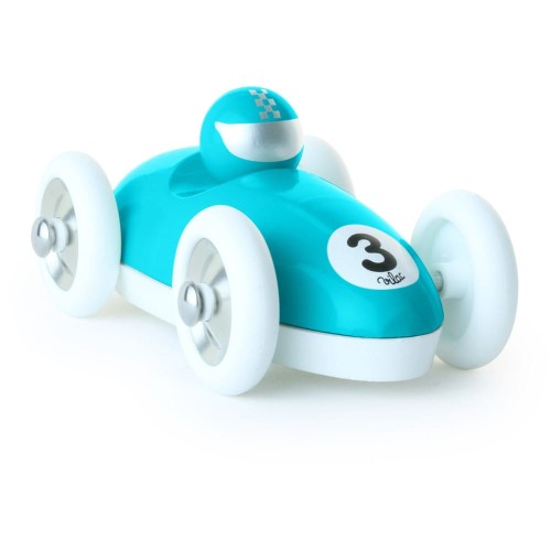 Turkusowa wyścigówka No. 3 - białe opony 