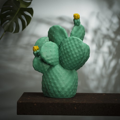 Lampka kaktus - zielona