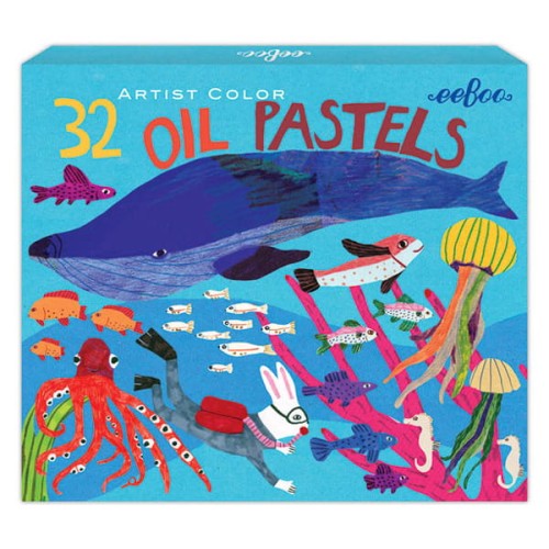 Kredki Pastele In the Sea 32 szt. -eeBoo