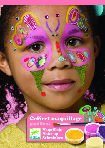  Zestaw do malowania twarzy - Motyle - Djeco