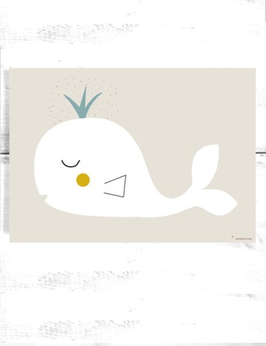 Plakat A3 - Wieloryb
