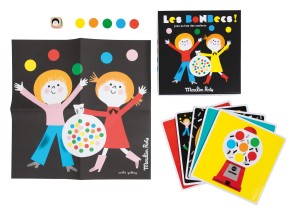 Gra planszowa CUKIERKOWE LOTTO - Moulin Roty - idealna  w podróży