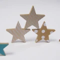 KUKKIA-Drewniane-gwiazdki-25 szt.-Tanabata Cookies