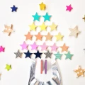 KUKKIA-Drewniane-gwiazdki-25 szt.-Tanabata Cookies