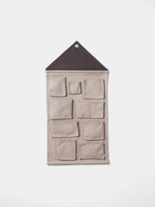 FERM LIVING - Organizer - Szary domek