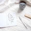  Notes A6 - Botanical - niebieski - Nathalie Ouederni