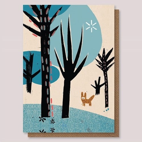 Kartka Foxy Forest - Osian Efnisien