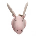 Ozdoba na ścianę Łoś - różowy - Kids Depot
