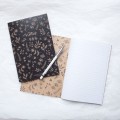  Notes A5 - Botanical - czarny - Nathalie Ouederni