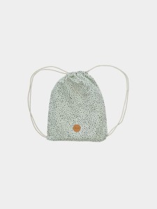 FERMLIVING - Worek-plecak na strój gimnastyczny czy kapcie - MINT DOT