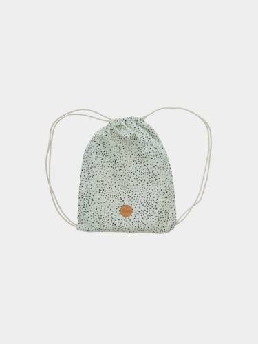 Worek-plecak na strój gimnastyczny czy kapcie - MINT DOT - FERMLIVING