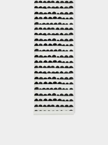 Tapeta Half Moon Black - FERM LIVING
