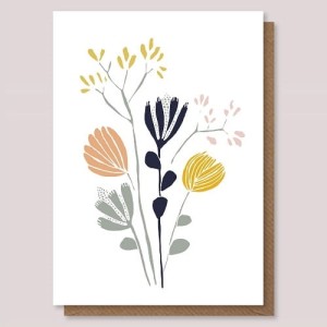Kartka- Flowers - Leah Duncan