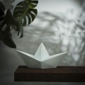 Lampka łódka origami - miętowa