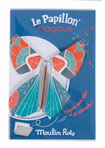Zakładka - Magiczny motyl granatowy - Moulin Roty