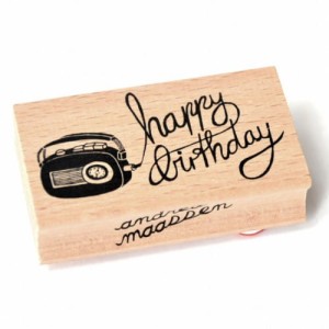 Stempel Happy birthday radio