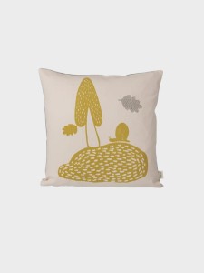 Poduszka różowa - Landscape - FERM LIVING