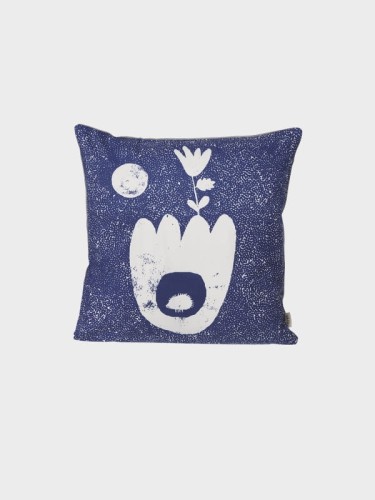  Poduszka granatowa - Landscape - FERM LIVING