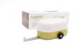 Drewniana przyczepka - Camper -Forest Green