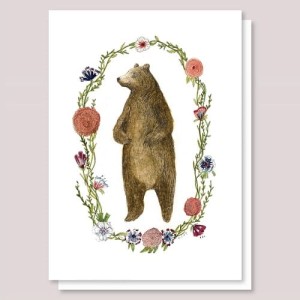 Kartka Spring Bear - Lizzy Stewart