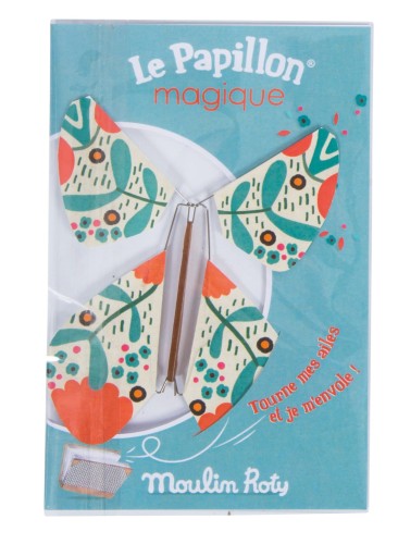 Zakładka - Magiczny motyl seledynowy