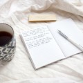  Notes A6 - Botanical - niebieski - Nathalie Ouederni