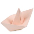 Lampka łódka origami - różowa