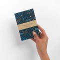  Notes A6 - Botanical - niebieski - Nathalie Ouederni