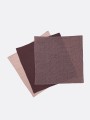  Zestaw trzech muślinowych pieluszek - Taupe Sticks - FERM LIVING