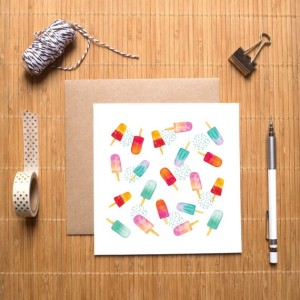 Kartka Popsicles