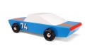 Drewniany samochód - Blu-74 Racer - Candylab Toys